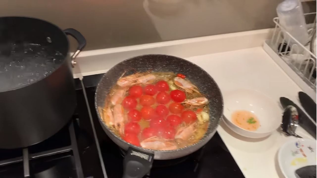 鮮番茄蝦意粉